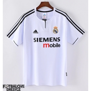 Real Madrid 2003-2004 Retro Domácí Dres Krátký Rukáv Real Madrid 2003-2004 Retro Domácí Dres Krátký Rukáv